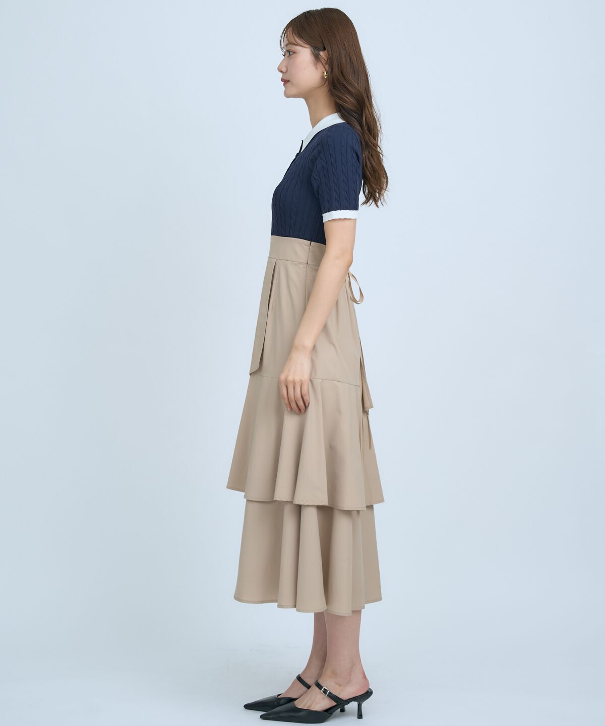 アンドクチュール「イレギュラーヘムドッキングワンピース」|ワンピース|