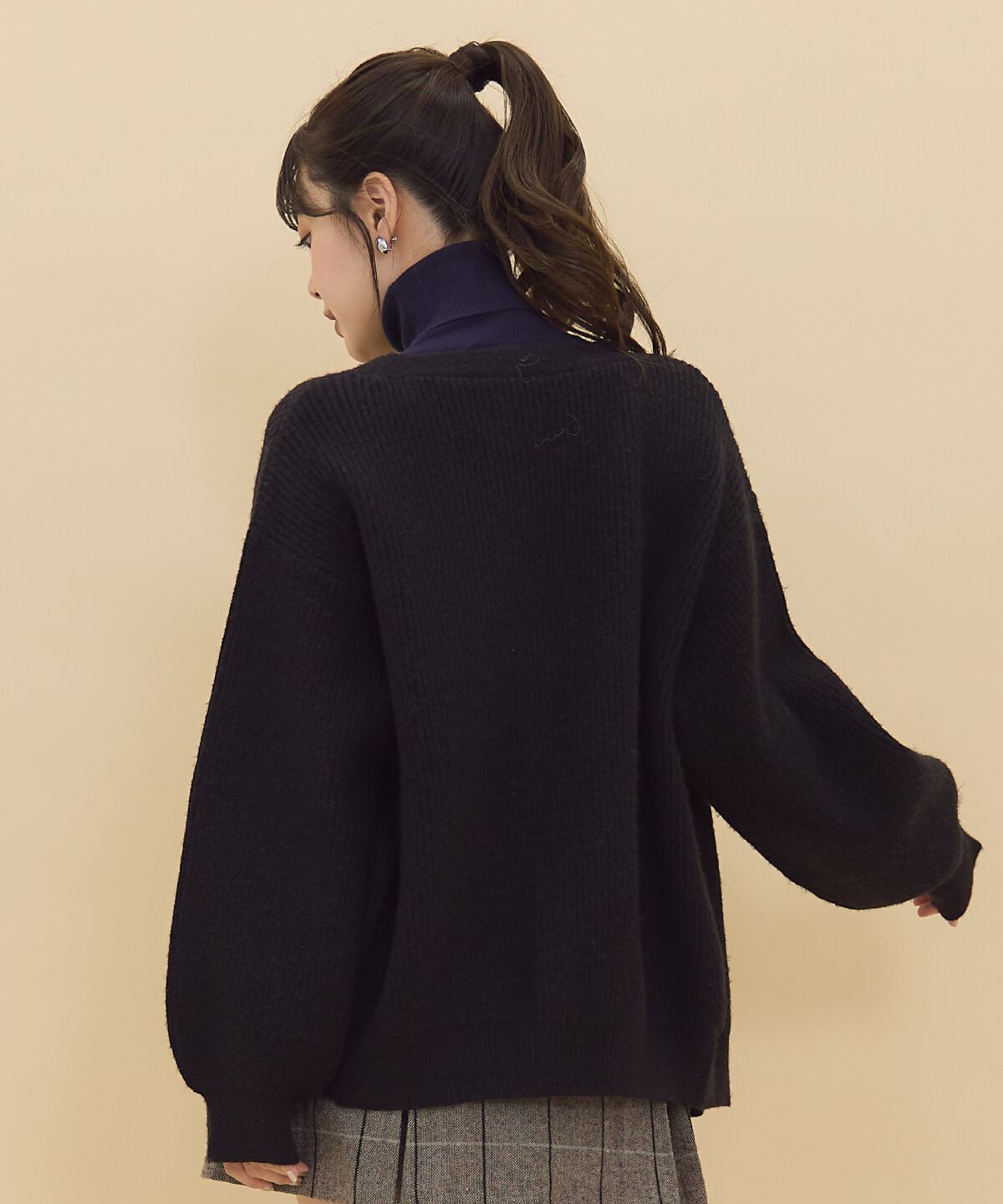 REDYAZEL「Vネックカーディガン」|カーディガン|