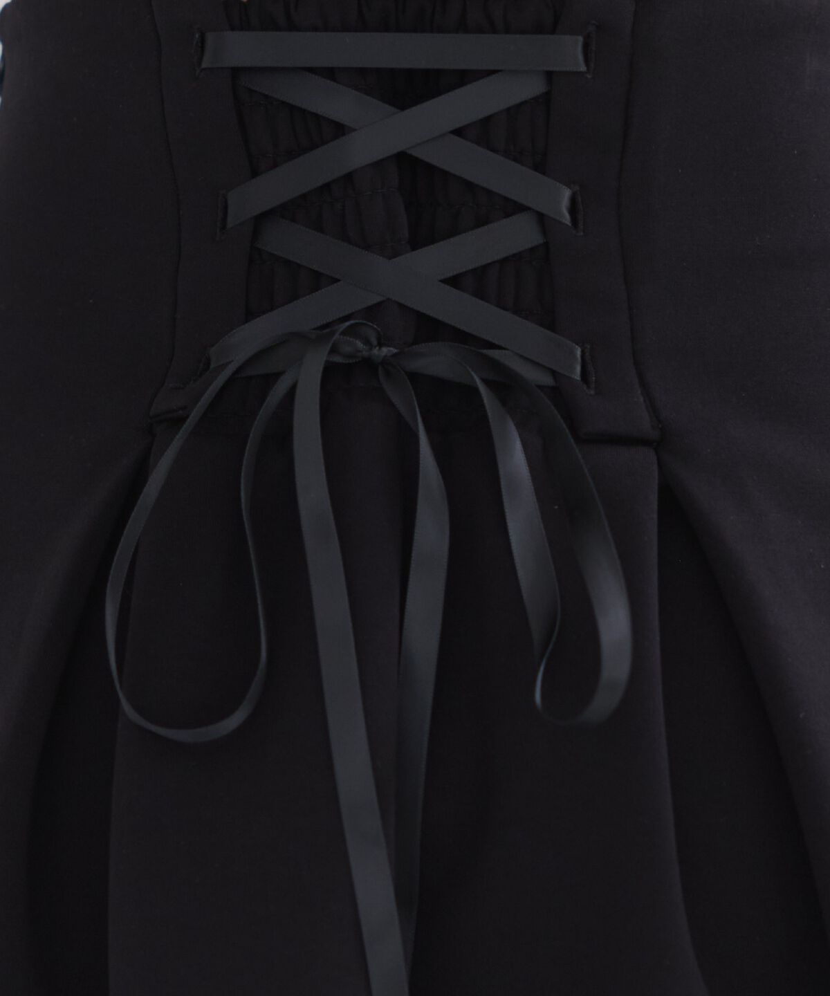 REDYAZEL「レースアップフレアミニスカート」|フレア|