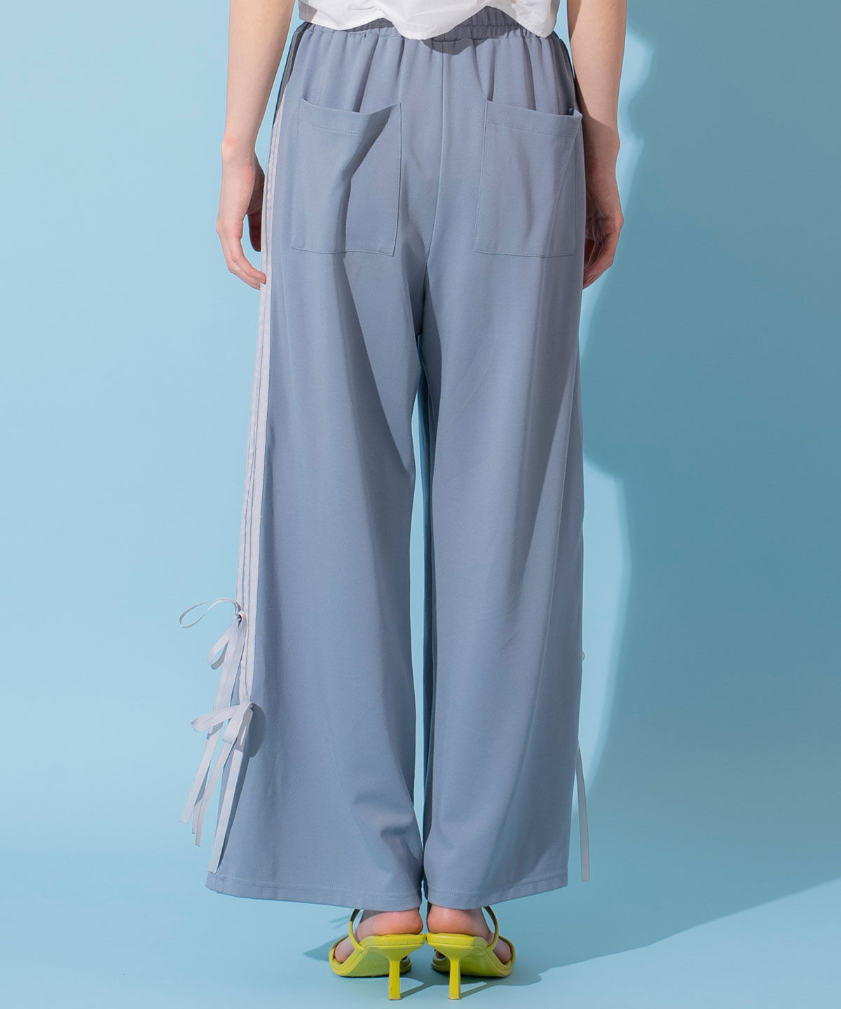 REDYAZEL「ダブルリボンラインイージーパンツ」|その他|