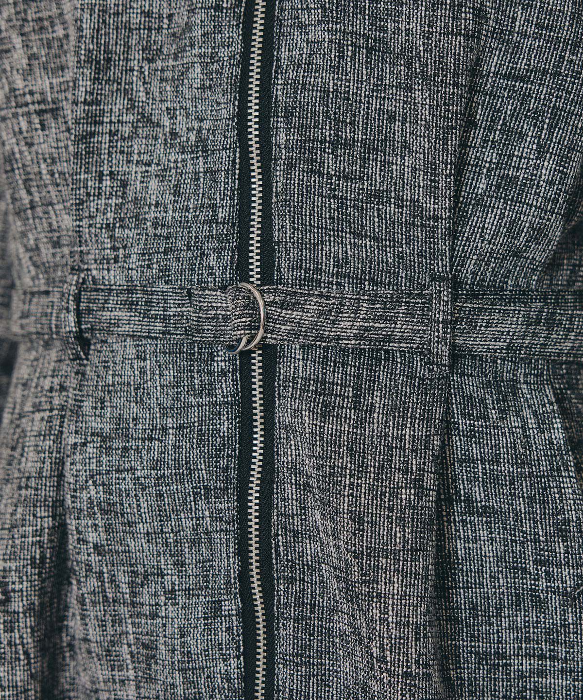 REDYAZEL「カラーミックスフロントZIPワンピース」|ワンピース|