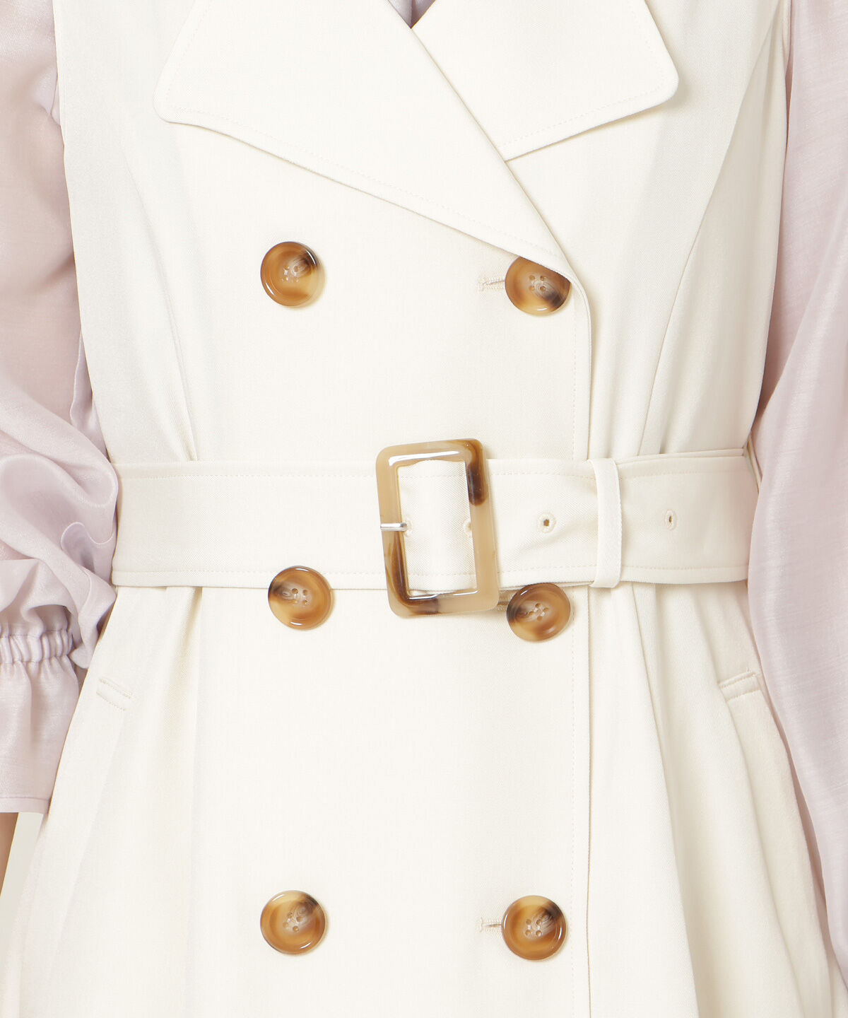 WILLSELECTION「リボンスリーブ3WAYトレンチコート」|トレンチコート|