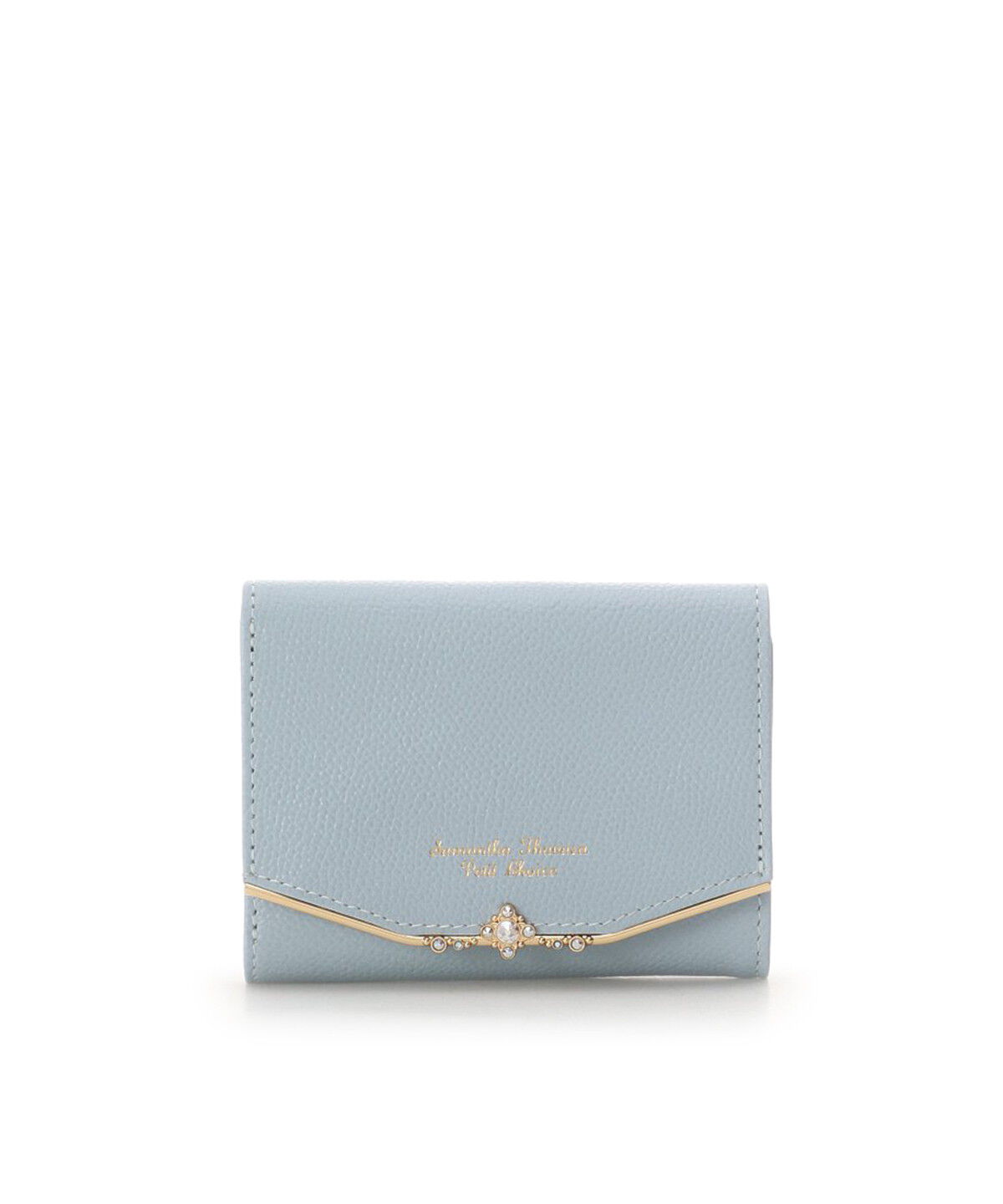 Samantha Thavasa Petit Choice「ジュエルバー 折財布」|財布|ライトブルー