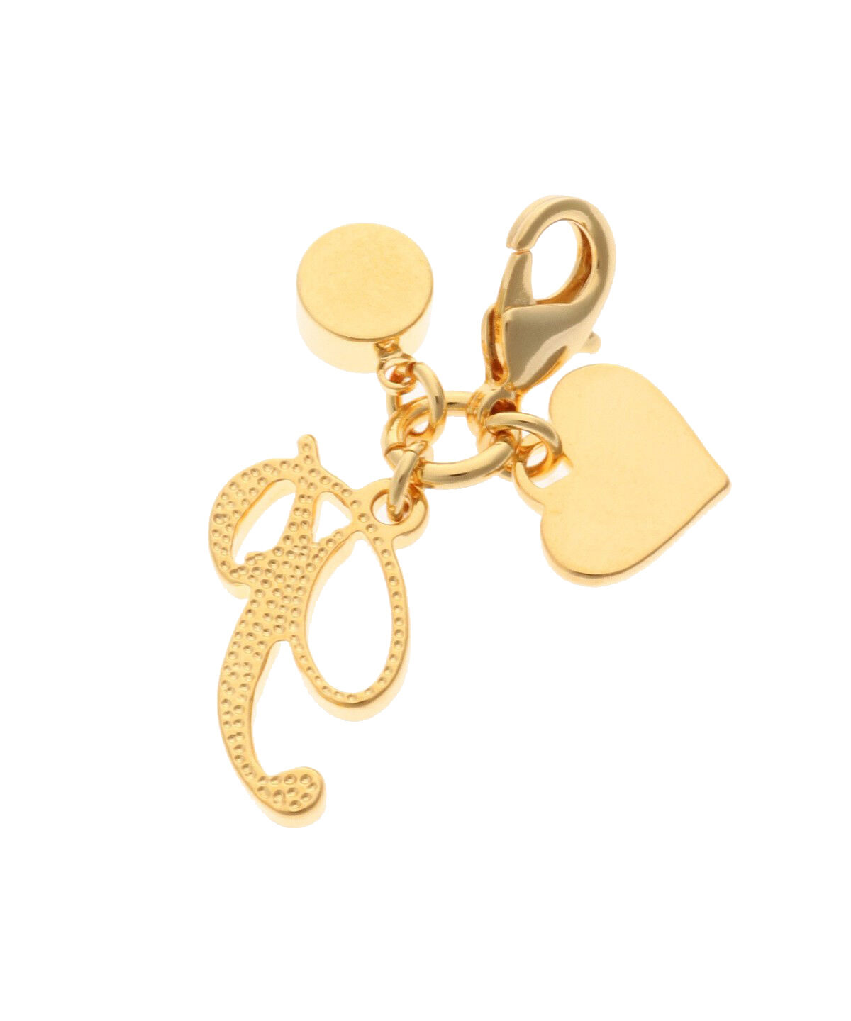 Samantha Thavasa Petit Choice「シンプルイニシャル ファスナーチャーム Ｐ」|チャーム・キーホルダー|