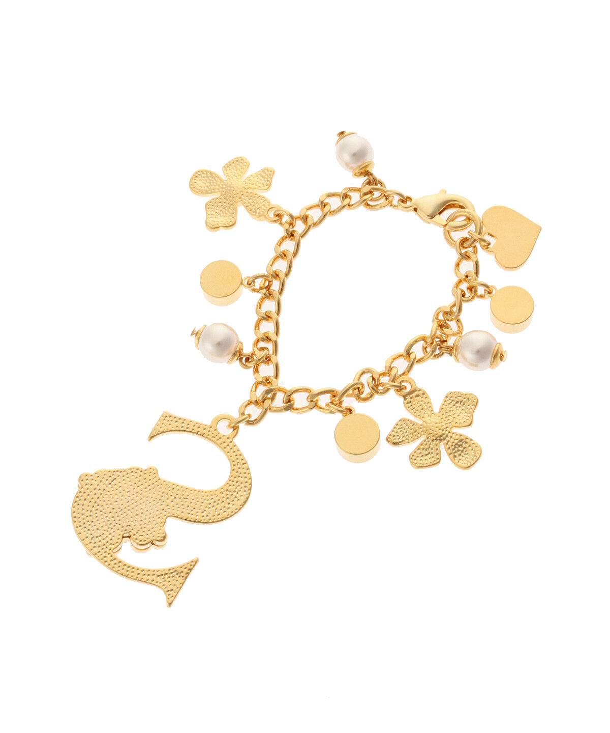 Samantha Thavasa Petit Choice「カラーストーンイニシャル バッグチャーム S」|チャーム・キーホルダー|