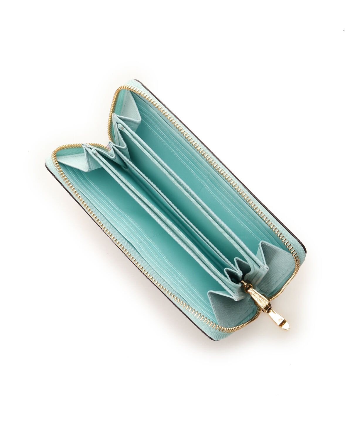 Samantha Thavasa Petit Choice「インサイドバイカラー ラウンド長財布」|財布|