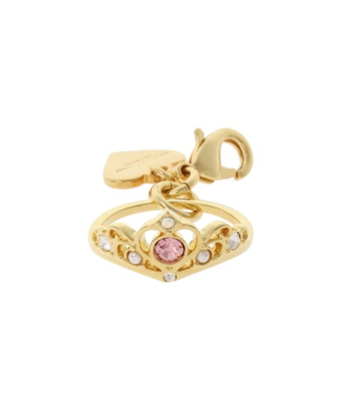 Samantha Thavasa Petit Choice「ティアラリング ファスナーチャーム」|チャーム・キーホルダー|ピンク