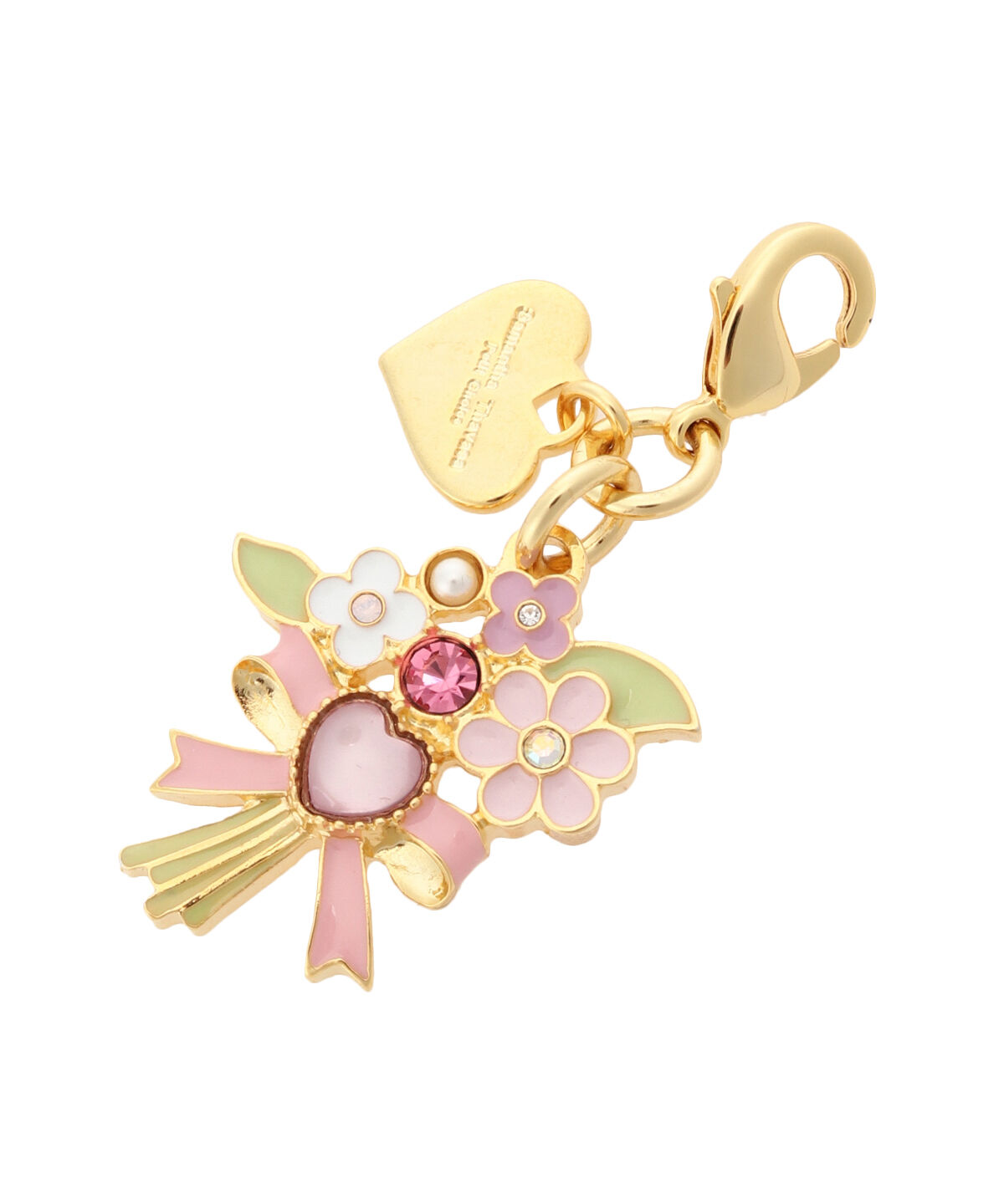 Samantha Thavasa Petit Choice「ブーケファスナーチャーム」|チャーム・キーホルダー|ピンク