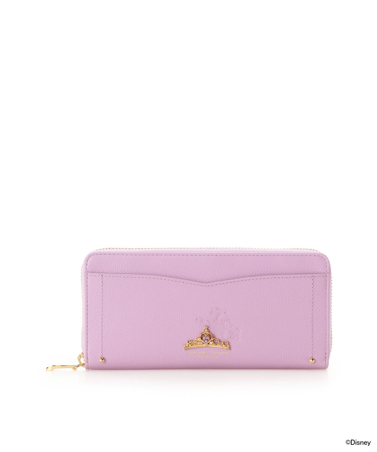 Samantha Thavasa Petit Choice「「ディズニープリンセスコレクション」長財布」|財布|ラベンダー