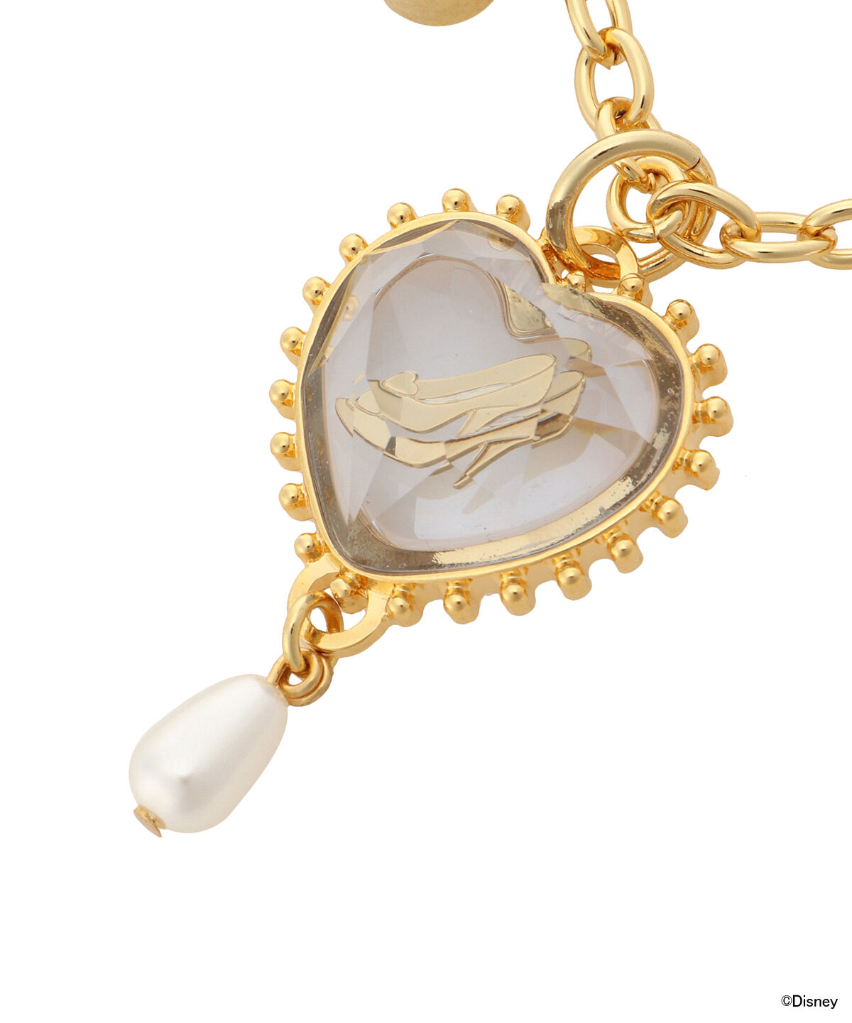 Samantha Thavasa Petit Choice「「ディズニープリンセスコレクション」バッグチャーム(シンデレラ)」|チャーム・キーホルダー|