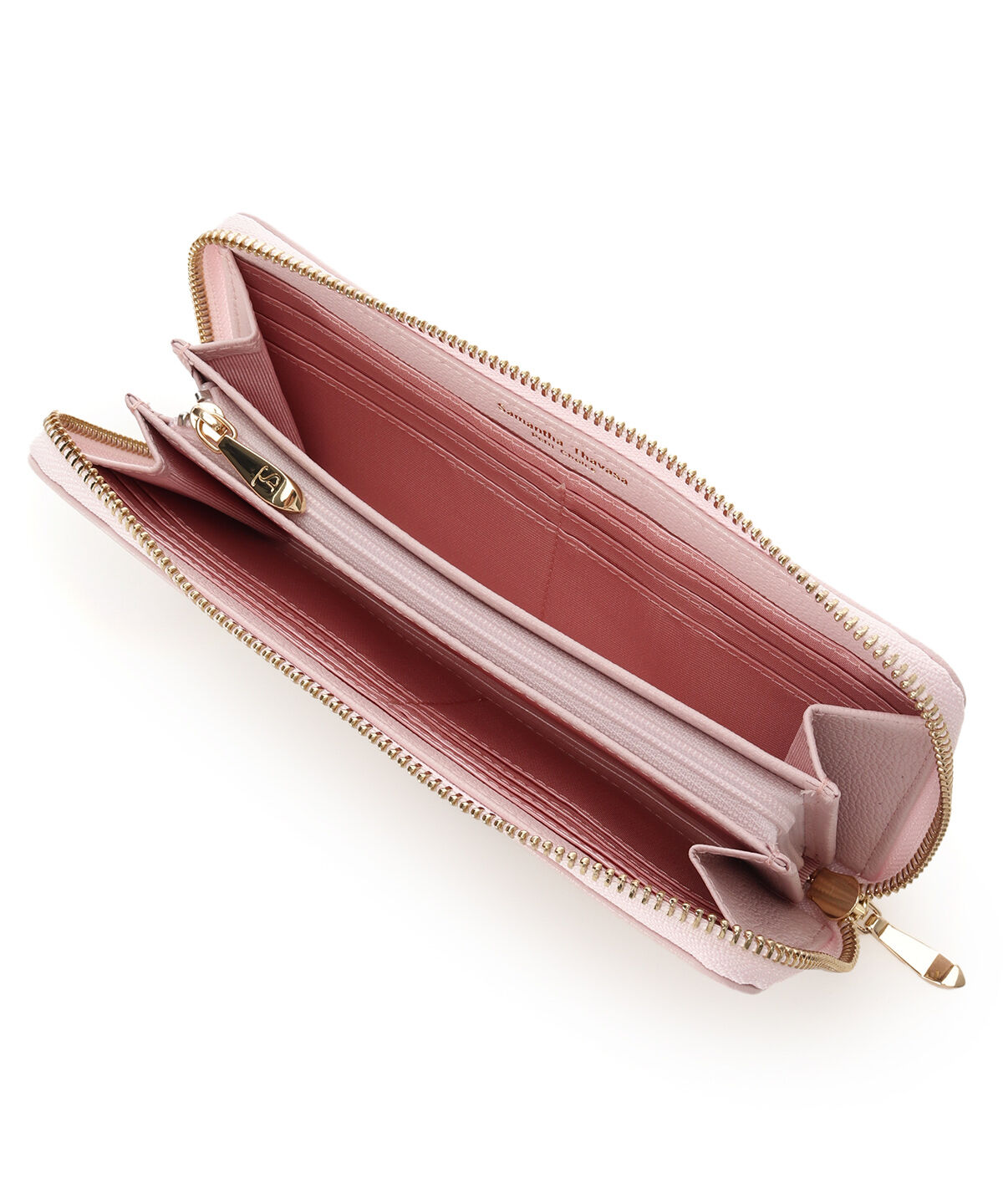 Samantha Thavasa Petit Choice「ビジューリボンバイカラー 長財布」|財布|