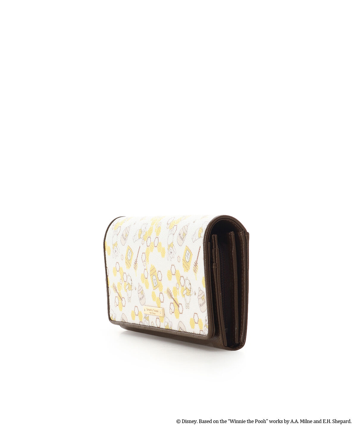 Samantha Thavasa Petit Choice「『くまのプーさん』コレクション 長財布(総柄)」|財布|