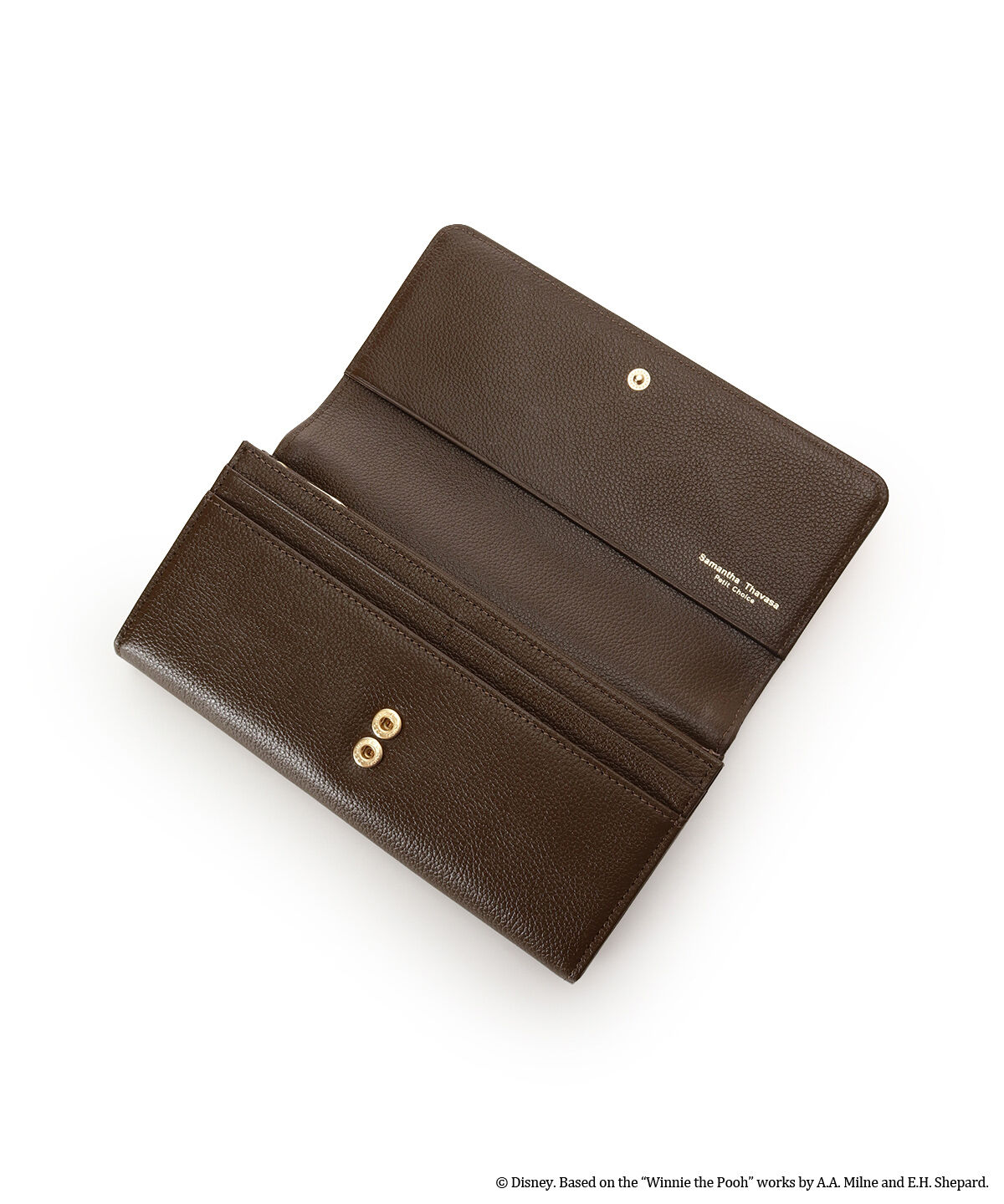 Samantha Thavasa Petit Choice「『くまのプーさん』コレクション 長財布(総柄)」|財布|