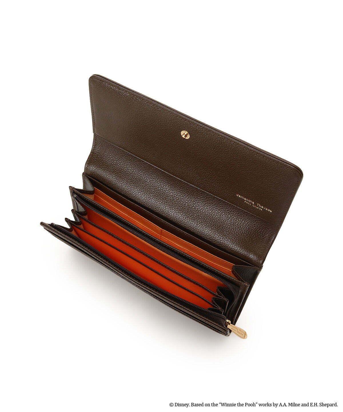 Samantha Thavasa Petit Choice「『くまのプーさん』コレクション 長財布(総柄)」|財布|