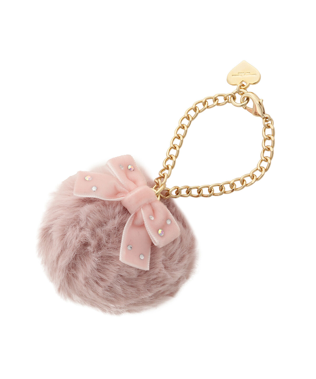 Samantha Thavasa Petit Choice「リボンファーチャーム」|チャーム・キーホルダー|ピンク