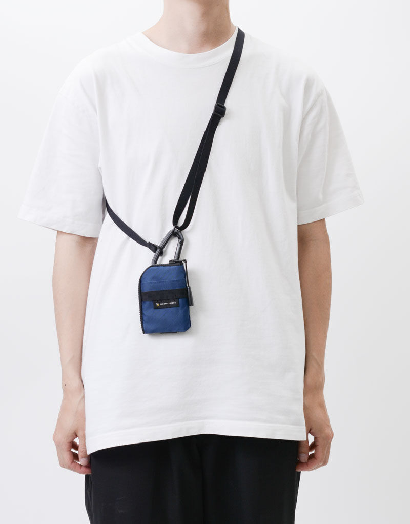 master-piece「Freak ミニウォレット」|ショルダー・メッセンジャー|ネイビー