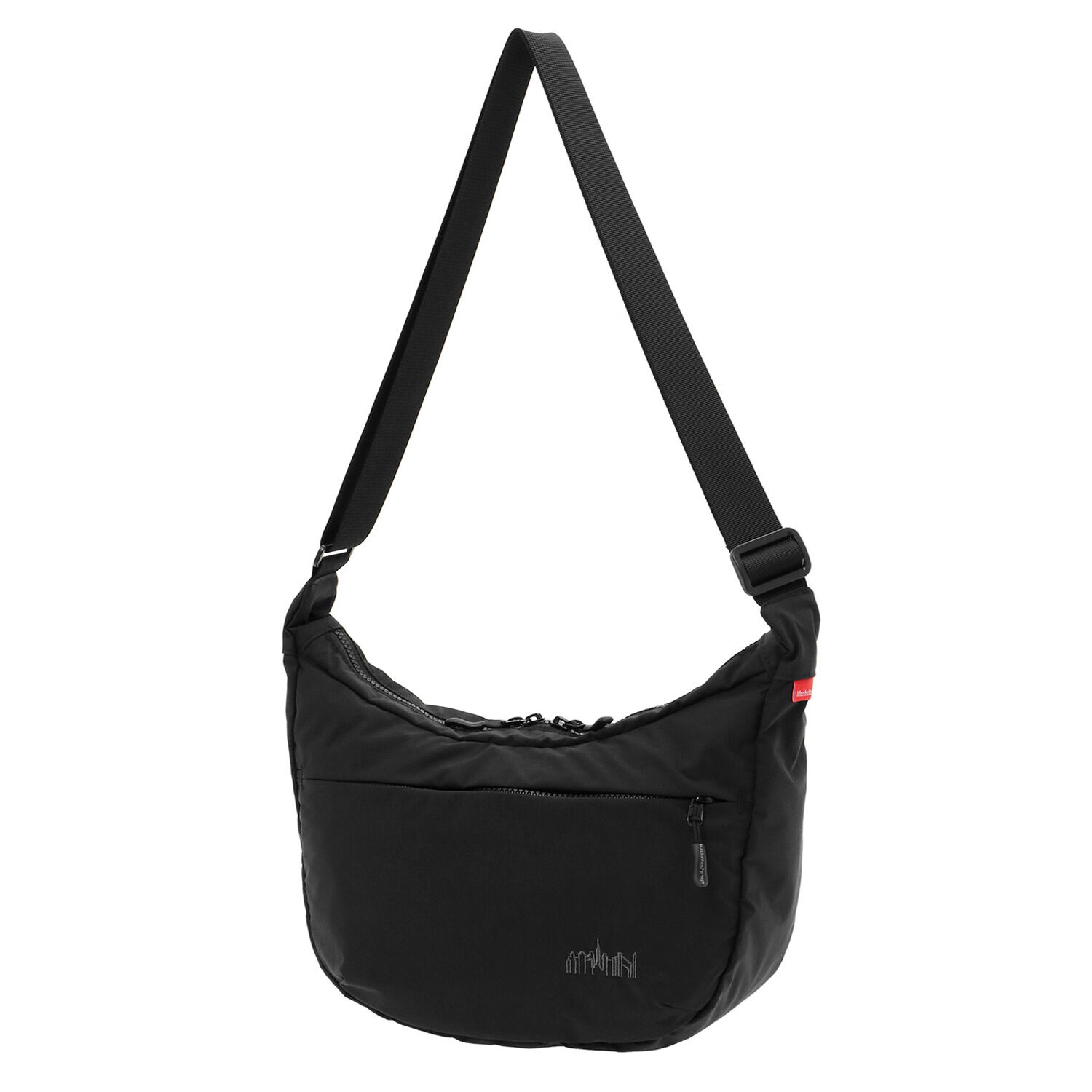Manhattan Portage「Duet Shoulder Bag Nylon Tussah Quill」|ショルダー・メッセンジャー|BLK