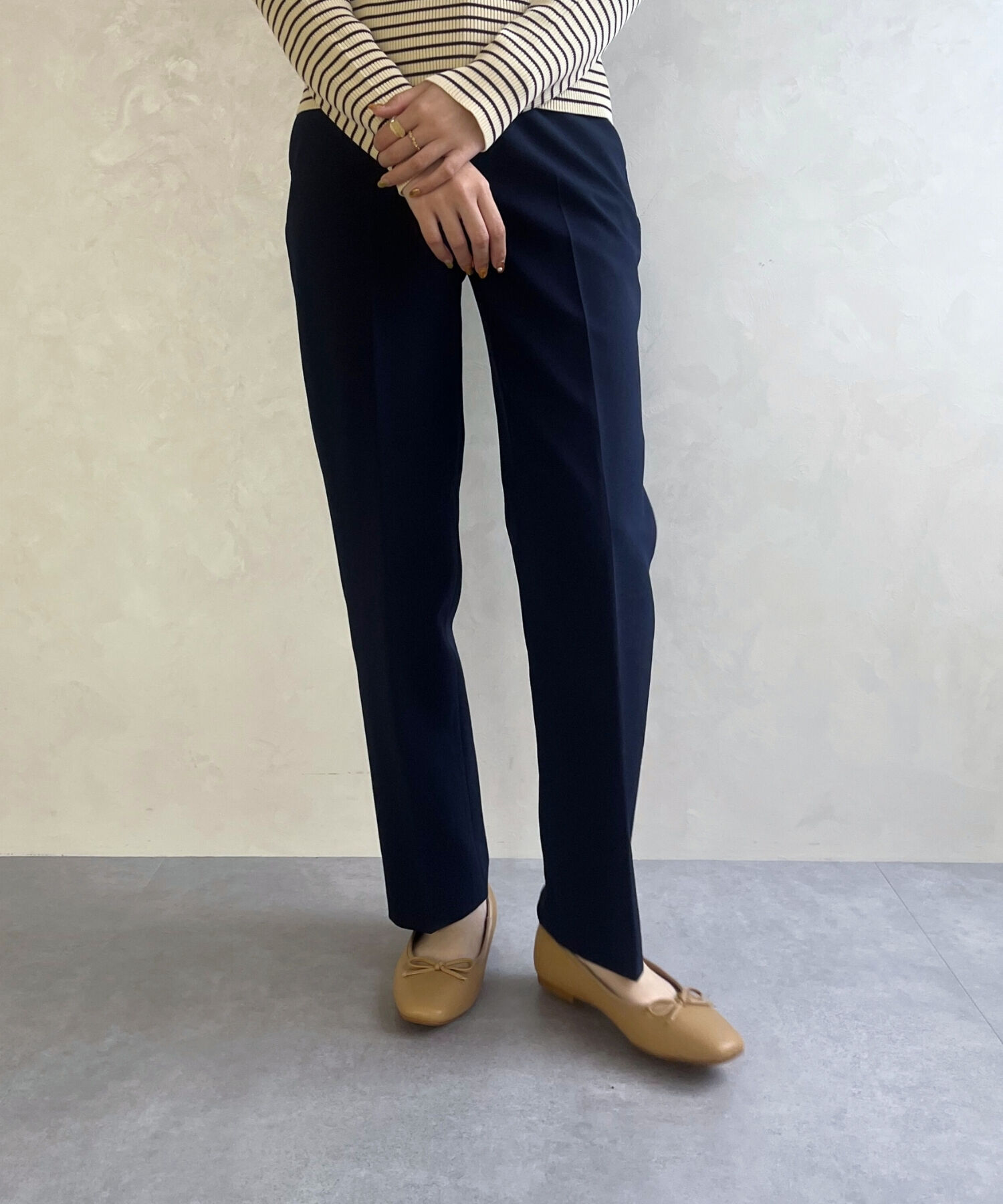 ORiental TRaffic「【跳べるパンプス/シリーズ累計１５０万足突破】 バレエ シューズ /R-3208 厚手クッション フラット」|パンプス|