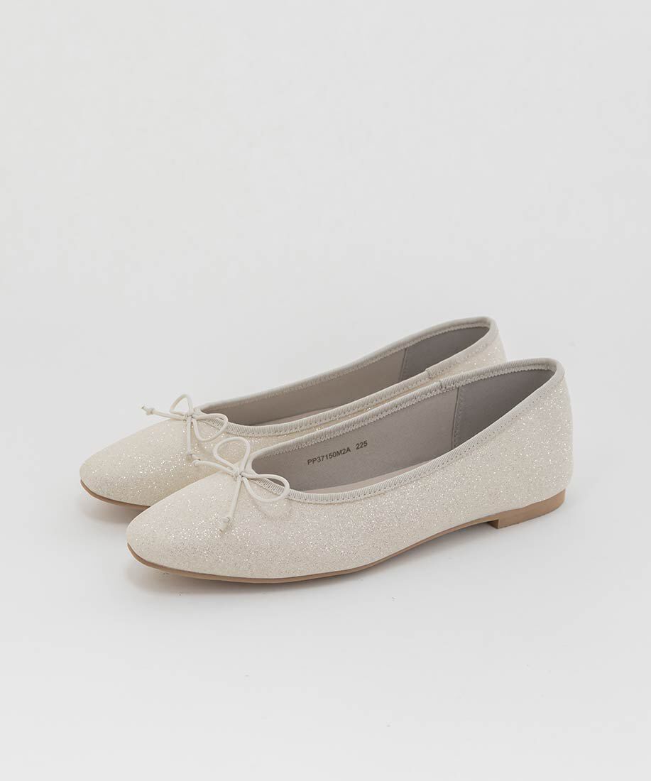  「軽量 スクエアトゥフラットパンプス」|パンプス|