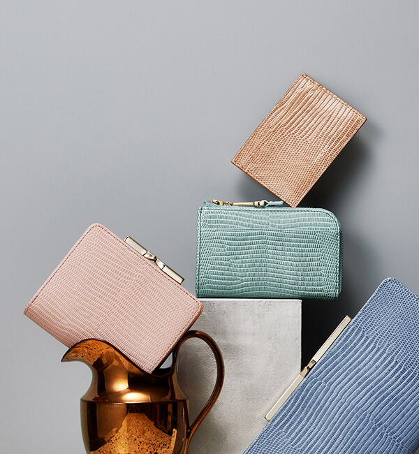 TOPKAPI 「イタリアンレザー リザード型押し パスケース LUCIA ルチア」|定期入れ|