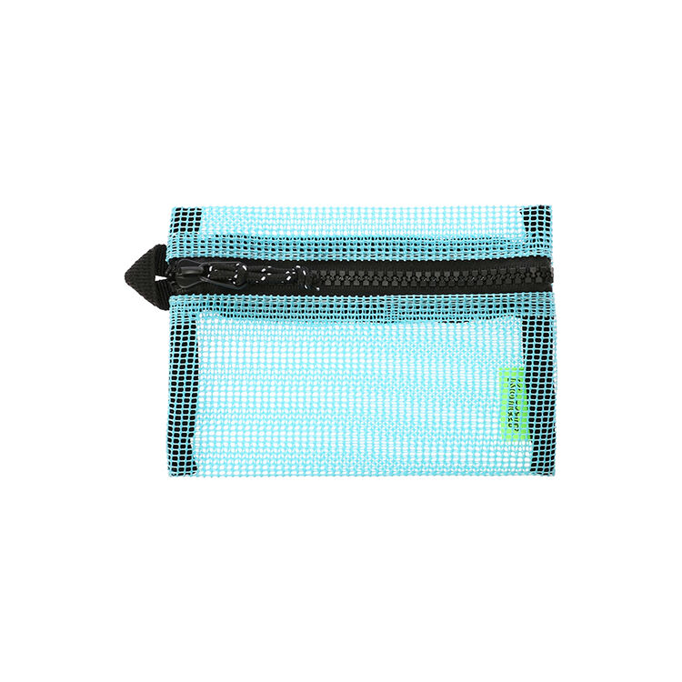  「コンター フラットケース メッシュS」|ポーチ|ミント
