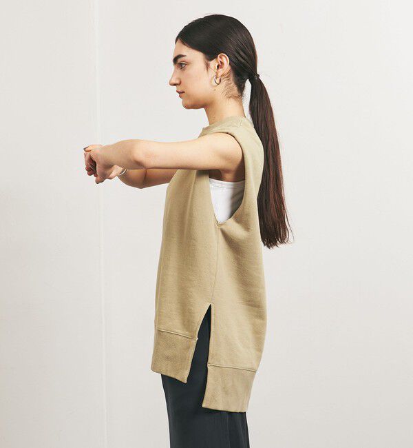 UNITED ARROWS「＜TO UNITED ARROWS＞HATAKE ウラケ ノースリーブ カットソー」|Tシャツ・カットソー|