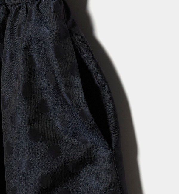 UNITED ARROWS「フィット&フレア シアー ドット ワンピース ‐ウォッシャブル‐」|ワンピース|