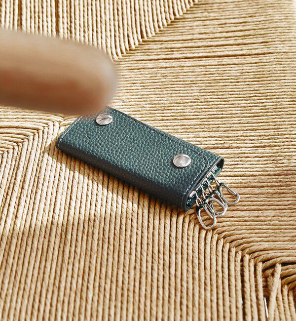UNITED ARROWS green label relaxing「CIBO レザーライク キーケース」|キーケース|DK.GREEN