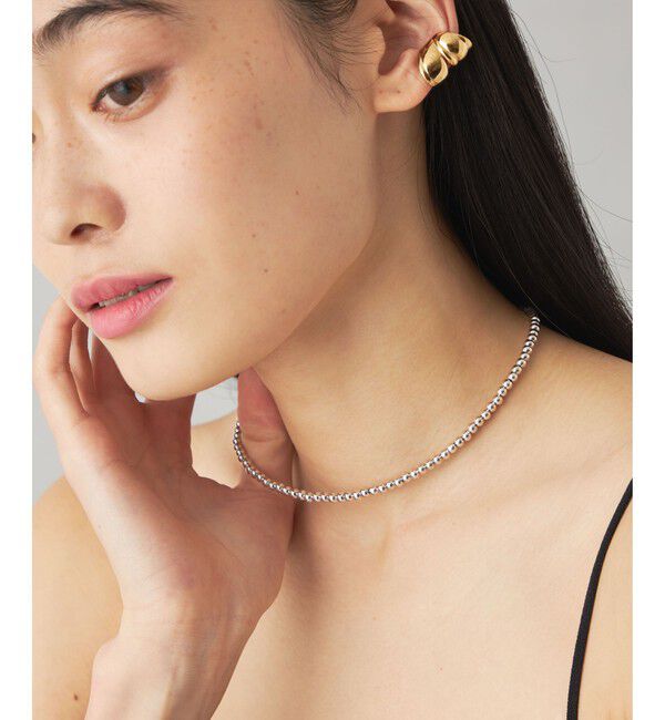 EMMEL REFINES「【別注】＜PHILIPPE AUDIBERT＞PA SP Ball Chain ショートネックレス＜Select by EMMEL REFINES＞」|ネックレス|SILVER