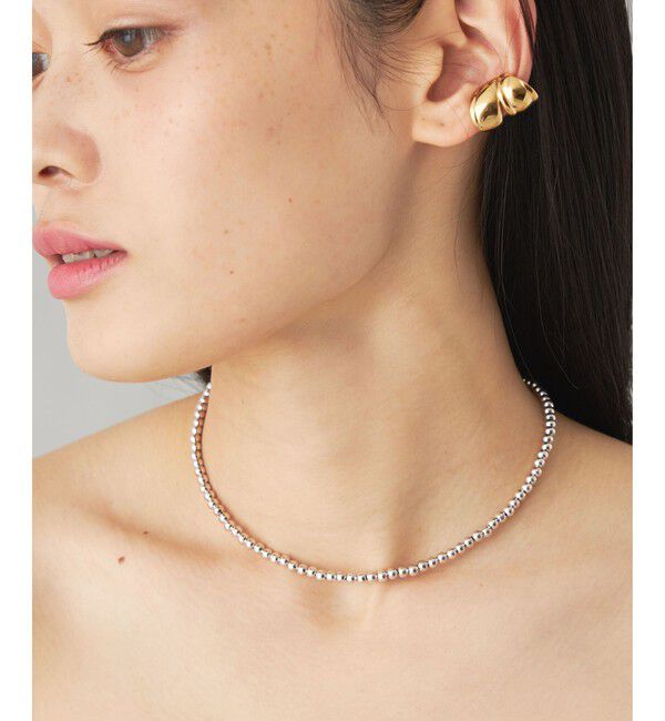 EMMEL REFINES「【別注】＜PHILIPPE AUDIBERT＞PA SP Ball Chain ショートネックレス＜Select by EMMEL REFINES＞」|ネックレス|