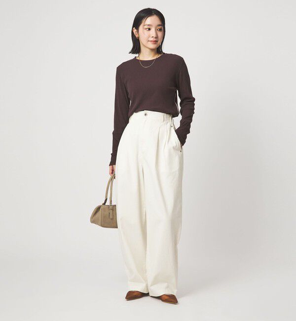 UNITED ARROWS green label relaxing「【WEB限定】＜at ease＞カーブ デニム パンツ」|デニム|