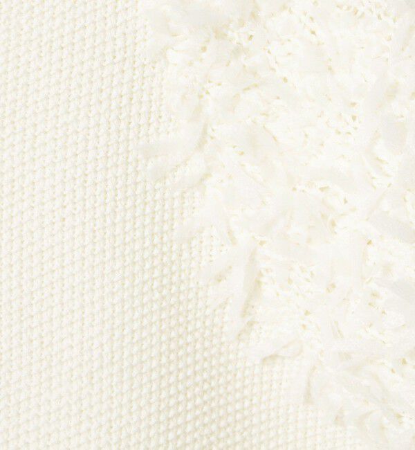 EMMEL REFINES「＜EMMEL REFINES＞EM HW テープヤーン ショートスリーブ ニット」|ニット・セーター|