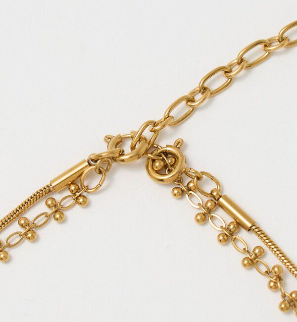 UNITED ARROWS green label relaxing「3WAY ツブツブ 2連 ネックレス」|ネックレス|