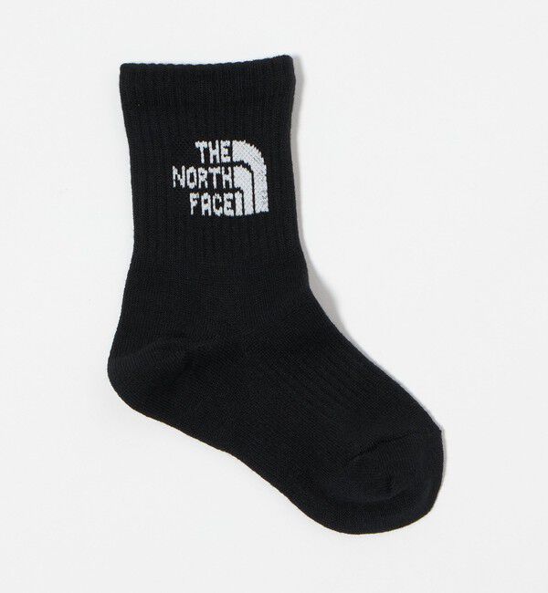 UNITED ARROWS green label relaxing「＜THE NORTH FACE＞ロゴ 3P クルーソックス / キッズ  16cm-18cm」|ソックス|
