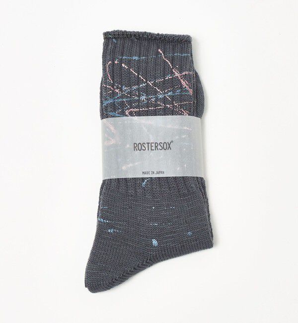 UNITED ARROWS green label relaxing「【別注】＜ROSTER SOX＞ ペイントソックス」|ソックス|