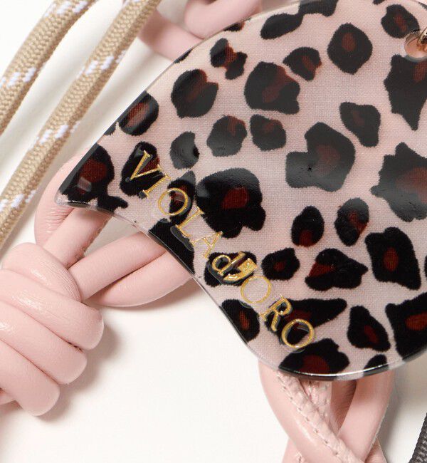 BEAUTY&YOUTH UNITED ARROWS「＜VIOLAd&rsquo;ORO＞レオパード ハート バッグチャーム」|キーケース|
