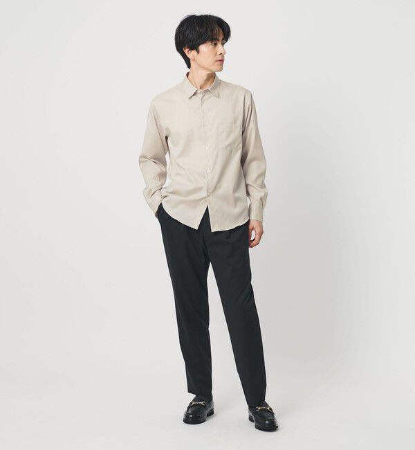 BEAUTY&YOUTH UNITED ARROWS「クリア オックスフォード レギュラー シャツ SLIM型 抗菌防臭機能付き」|シャツ・ブラウス|