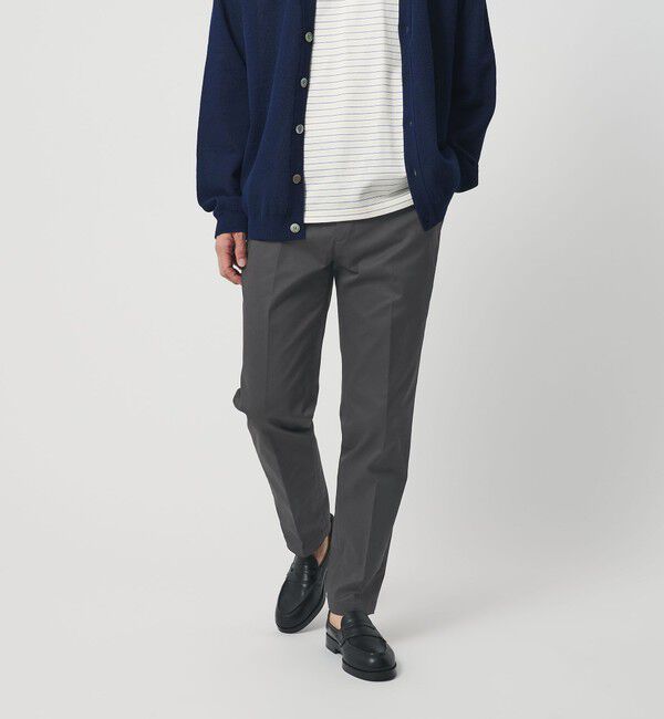 BEAUTY&YOUTH UNITED ARROWS「ストレッチ チノ ノープリーツ スリム パンツ NO.1」|チノ|DK.GRAY