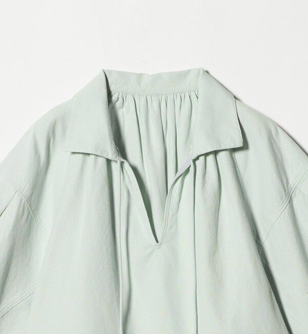 BEAUTY&YOUTH UNITED ARROWS「コットン麻 スキッパー チュニック ウォッシャブル」|チュニック|