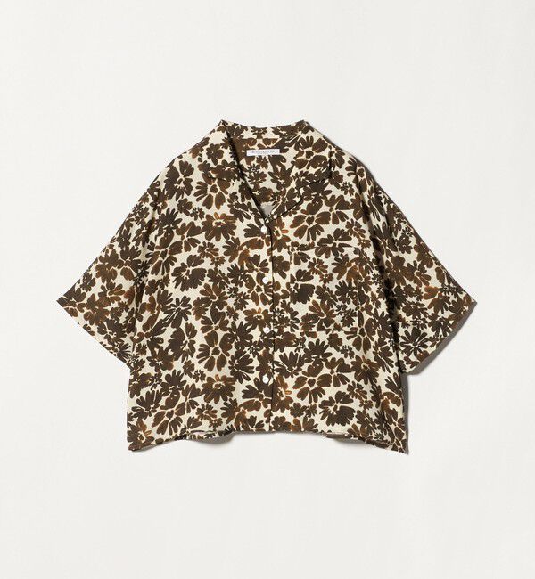 BEAUTY&YOUTH UNITED ARROWS「フラワープリント シャツ ウォッシャブル」|シャツ・ブラウス|