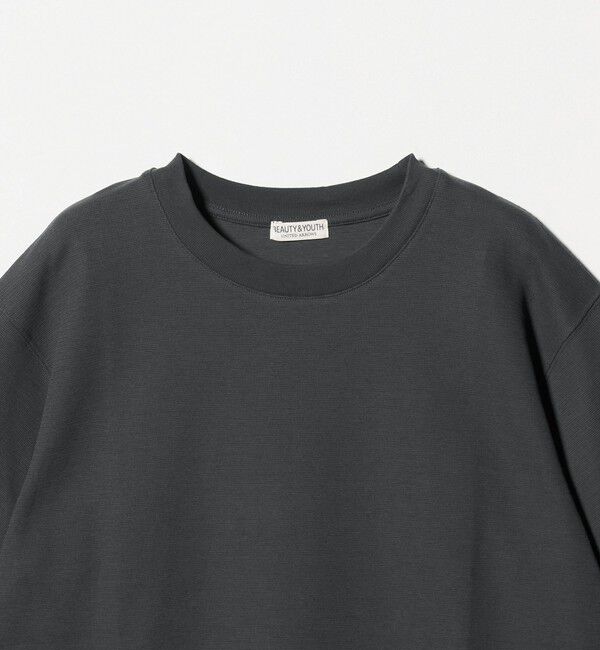 BEAUTY&YOUTH UNITED ARROWS「ライト ダブルフェイス ジオメ クルーネック Tシャツ 抗菌防臭」|Tシャツ・カットソー|
