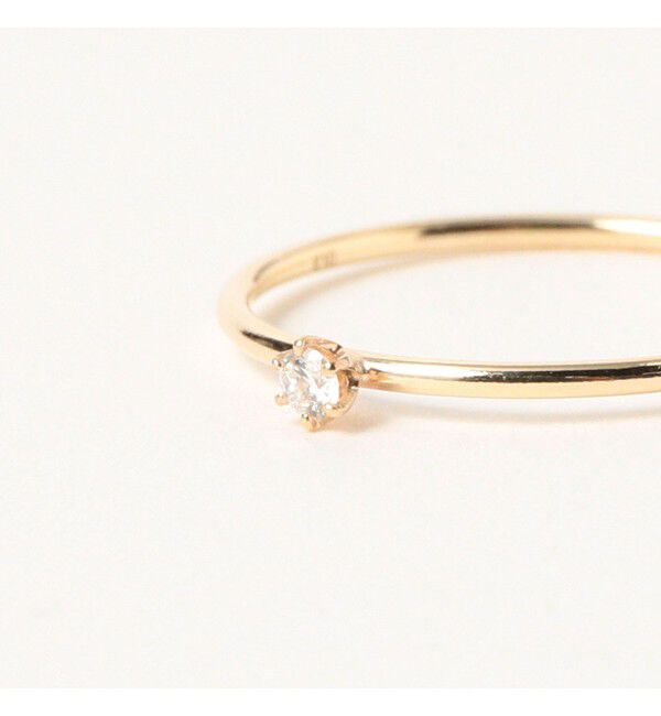 Ray BEAMS 「K10 ダイヤモンド リング」|リング|