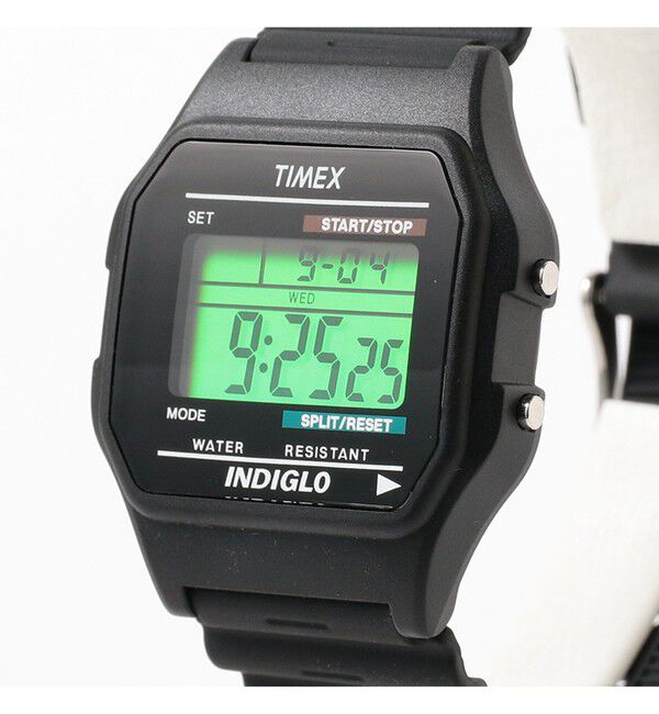 BEAMS「TIMEX / Classic Digital Black」|腕時計|