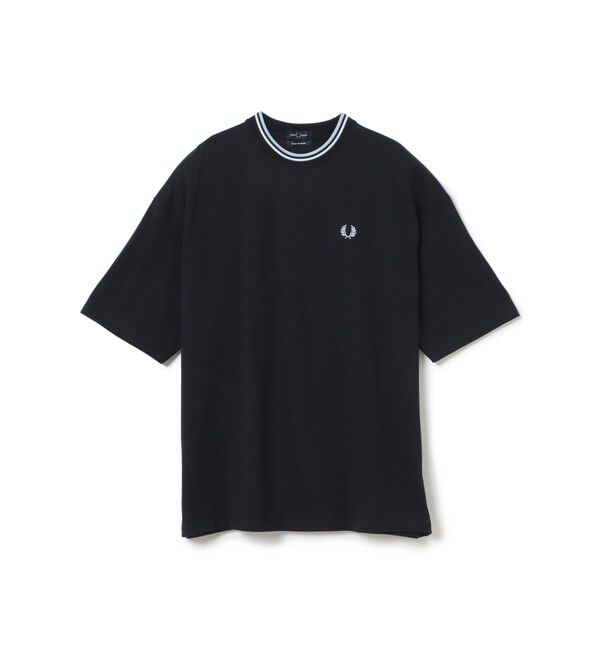 BEAMS「【別注】FRED PERRY / オーバーサイズ ピケ Tシャツ」|Tシャツ・カットソー|
