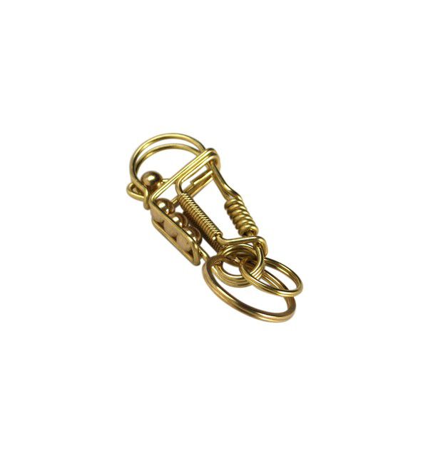 BEAMS「DETAIL INC. / Metal Wire Carabiner」|キーケース|