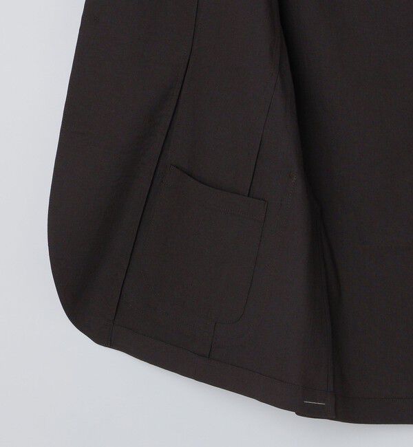 SHIPS「SHIPS:〈セットアップ対応/手洗い可能〉 イージー リネン ストレッチ ジャケット」|テーラードジャケット|