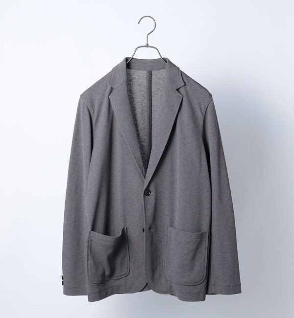 SHIPS any「SHIPS any:〈洗濯機可能〉サマー ニット ジャケット 26SS◇」|テーラードジャケット|