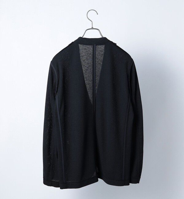 SHIPS any「SHIPS any:〈洗濯機可能〉サマー ニット ジャケット 26SS◇」|テーラードジャケット|
