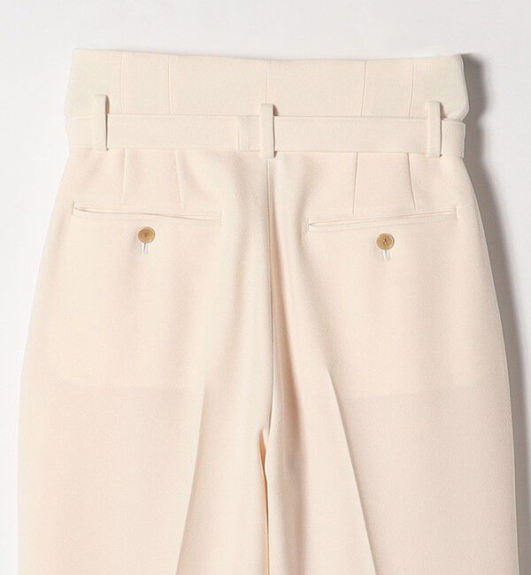 SHIPS any「SHIPS any:〈洗濯機可能〉ハイウエスト センタープレス ロング パンツ」|その他|