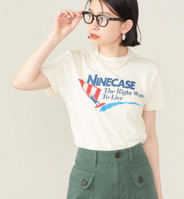 SHIPS for women「SHIPS NINE CASE:YACHT TEE」|Tシャツ・カットソー|ナチュラル